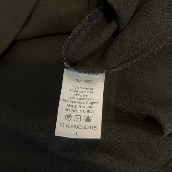 Paper Crane black dressy top - Picture 8 of 8